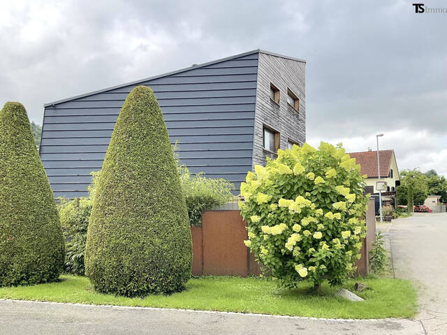 Immobilie in Gaißau - Gaissau: Außergewöhnliches Einfamilienhaus ca. 160 m² Wohnraum, Holz, Licht & Raum - Bild 1