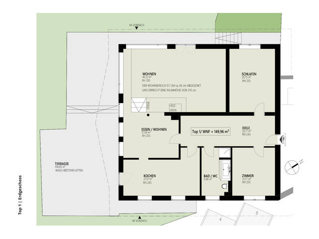 Immobilie in Mieders - Besonders großzügige Gartenwohnung mit rund 500 m² Außenfläche - Bild 3