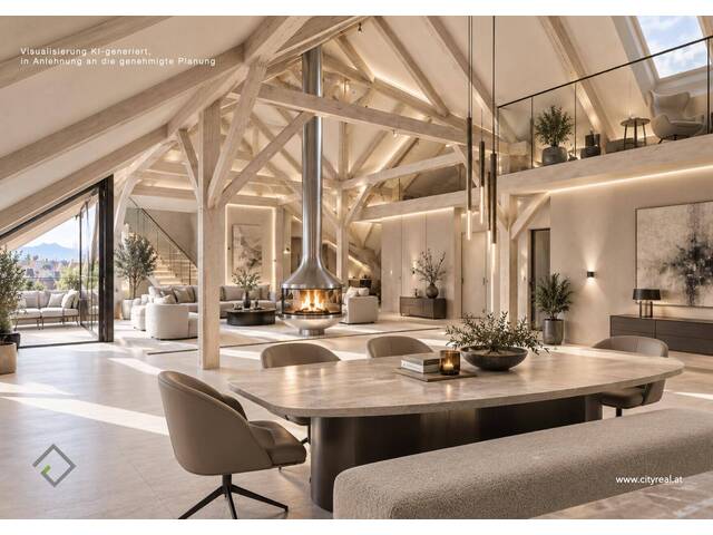 Immobilie in Innsbruck - Über den Dächern von Wilten – genehmigtes Penthouse-Projekt mit Weitblick - Bild 0