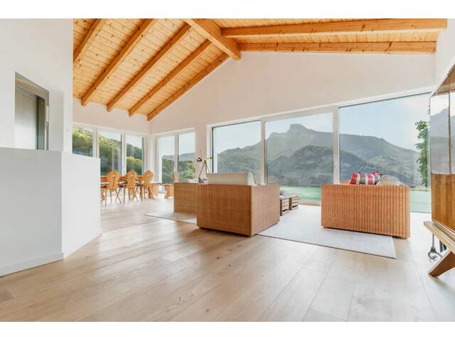 Immobilie in Innerschwand - Logenplatz am Mondsee! Exklusives Wohnhaus mit unvergleichlichem See- und Bergpanorama - Bild 3