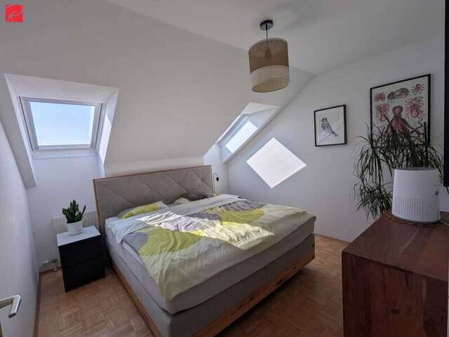 Immobilie in Bad Schallerbach - Koffer packen & einziehen! Teilmöblierte Maisonette mit Bergblick - Bild 4