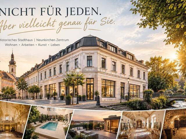 Immobilie in Neunkirchen - HISTORISCHES STADTHAUS - Nicht für jeden, aber vielleicht genau für Sie! - Bild 0