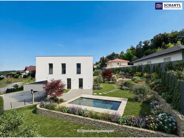 Immobilie in Weiz - Ankommen, durchatmen, zuhause sein: Ihr 450m² Garten mit Blick über Weiz - Bild 3